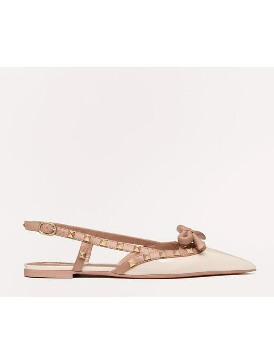 Valentino Rockstud Bow Ballerina (PLEASE REQUEST YOUR SIZE BEFORE PURCHASING)